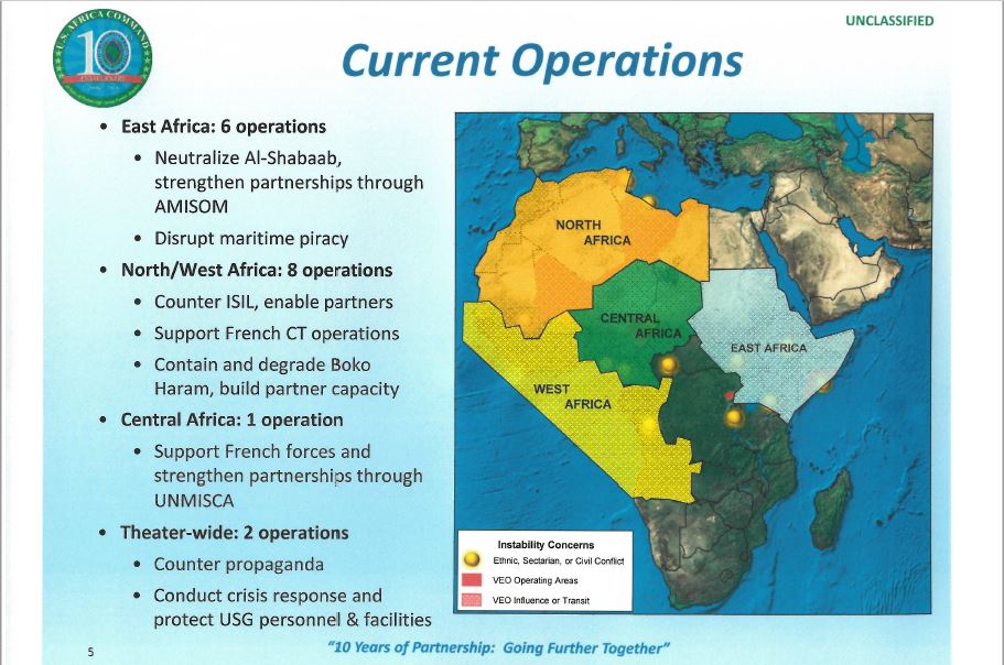 Exclusive The U.S. has more military operations in Africa than the