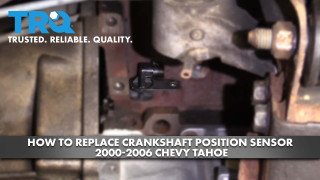 How to Replace Crankshaft Position Sensor 1999-2007 Chevy Silverado