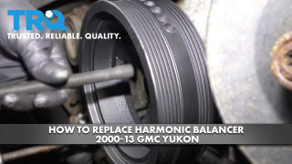 How to Replace Harmonic Balancer 1999-2013 Chevy Silverado | 1A Auto