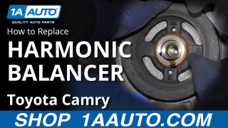 How to Replace Harmonic Balancer 1992-2001 Toyota Camry | 1A Auto