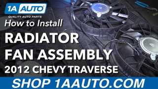 How to Replace Radiator Cooling Fan Blade 2002-2009 Chevy Trailblazer