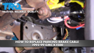 How to Replace Emergency Brake Cable 1999-2007 Ford Super Duty F-250