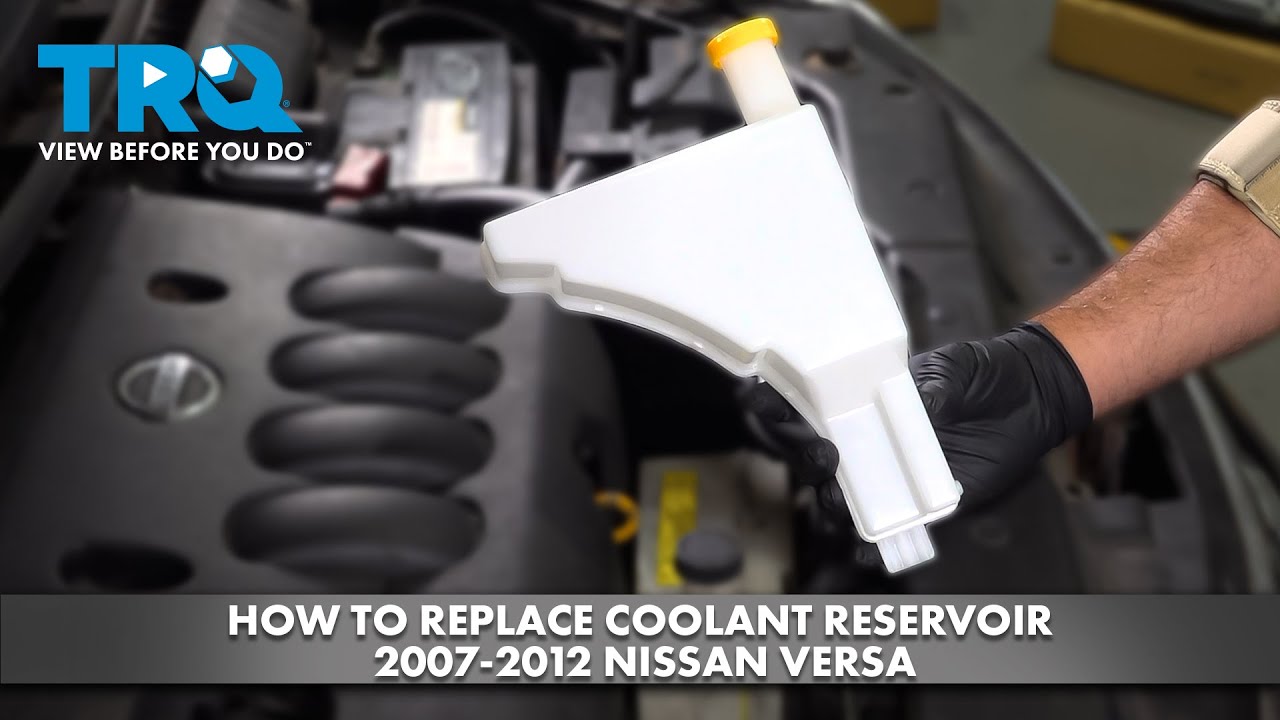 How to Replace Coolant Reservoir 2007-2012 Nissan Versa | 1A Auto