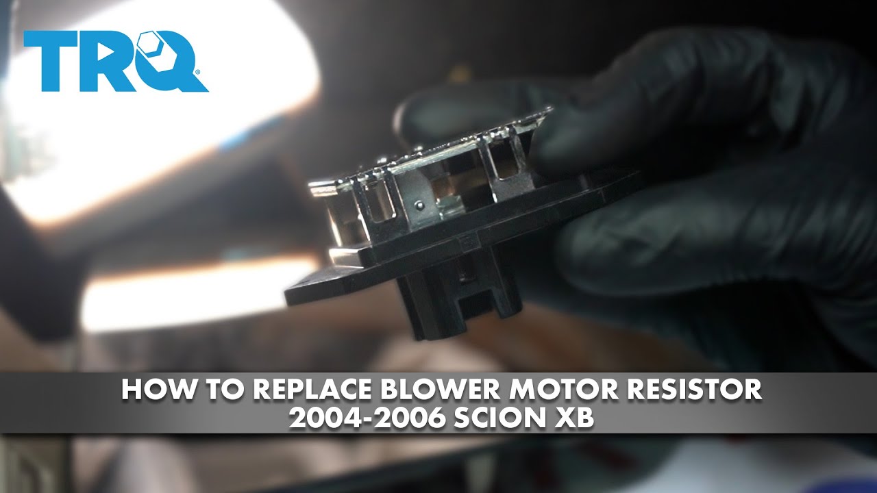How to Replace Blower Motor Resistor 20042006 Scion xB 1A Auto