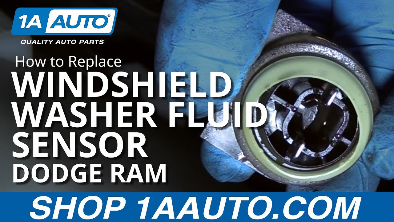 How to Replace Windshield Washer Fluid Sensor 0610 Dodge Ram 1A Auto