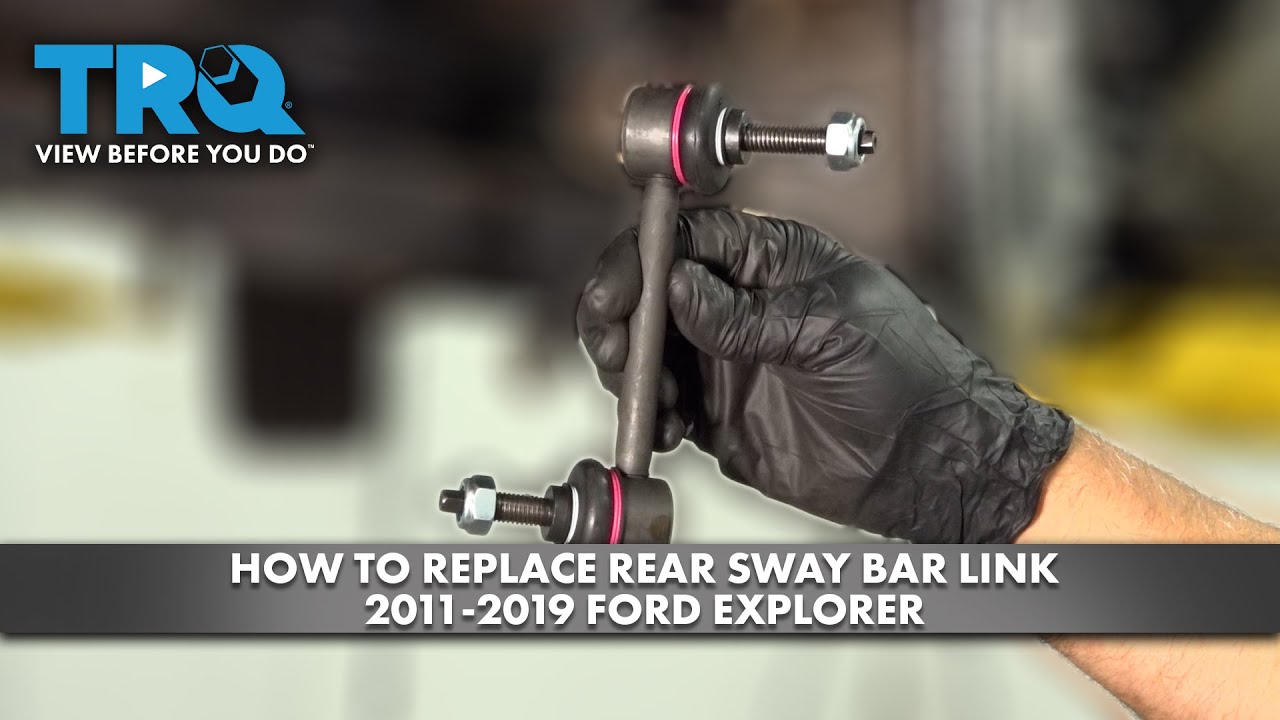 How to Replace Rear Sway Bar Link 2011-2019 Ford Explorer | 1A Auto