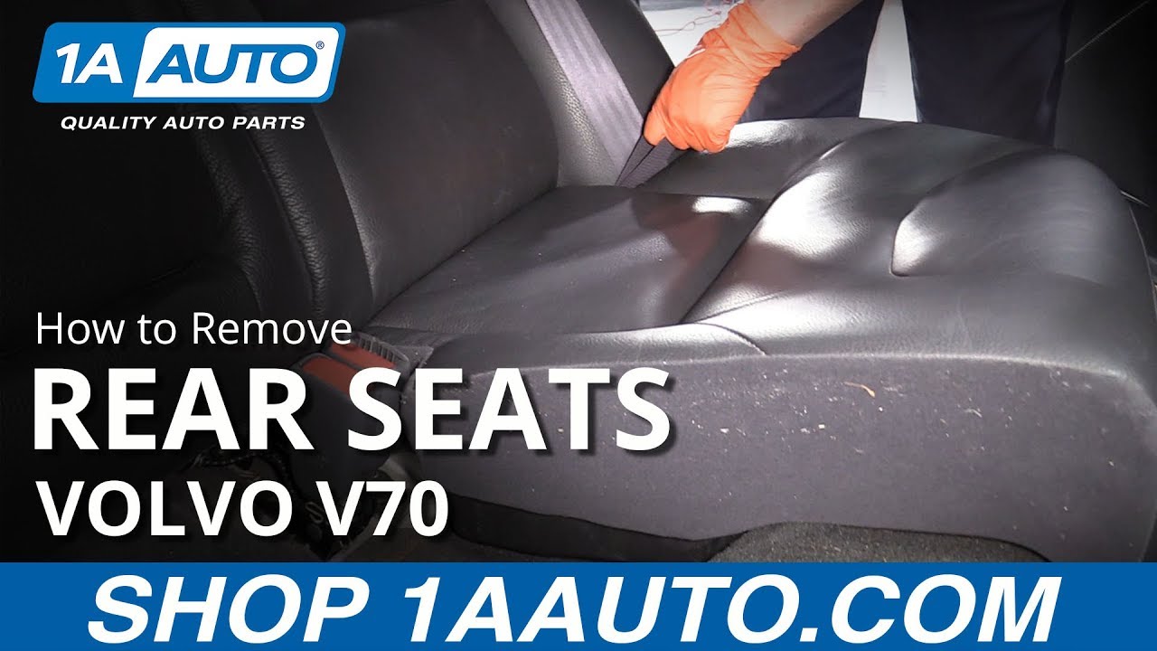 How to Remove Rear Seats 200007 Volvo V70 1A Auto