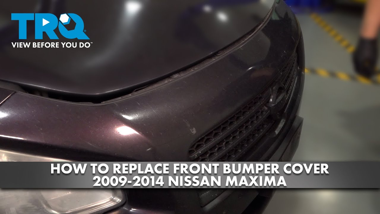 How to Replace Front Bumper Cover 2009-2014 Nissan Maxima | 1A Auto