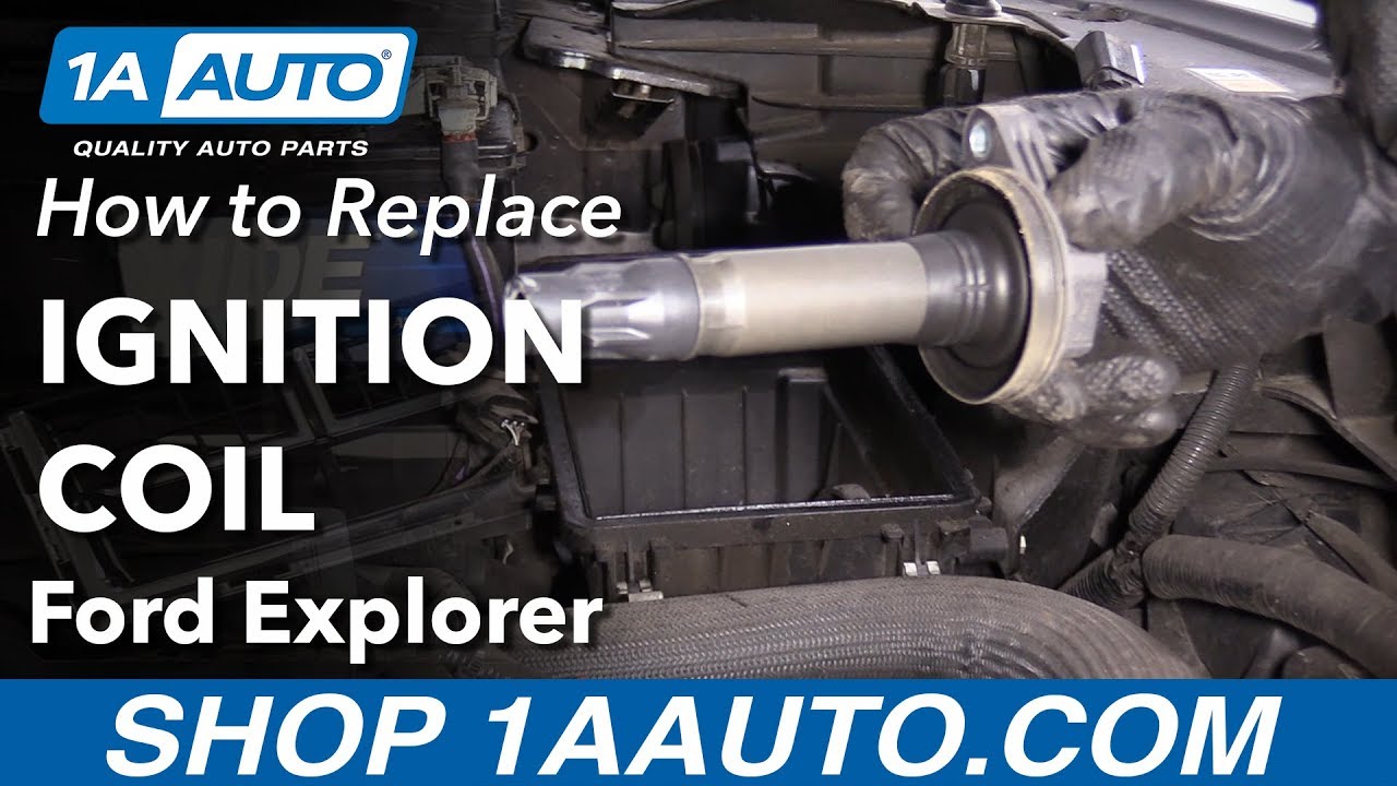 How to Replace Ignition Coil 1119 Ford Explorer 1A Auto