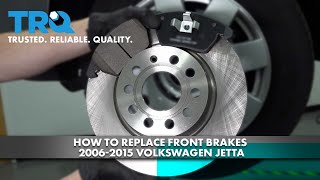 How to Replace Front Brakes 2011-2018 Volkswagen Jetta | 1A Auto