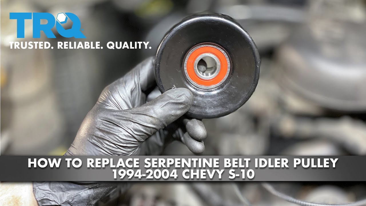 How to Replace Idler Pulley Chevy S-10 1994-2004 | 1A Auto