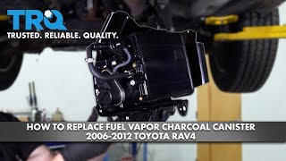 How to Replace Fuel Vapor Charcoal Canister 2006-2012 Toyota RAV4 | 1A Auto