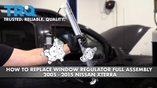 How to Replace Window Regulator Replacement Full Assembly 2005-15