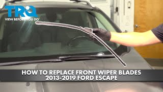 How to Replace Front Wiper Blades 2013-2019 Ford Escape | 1A Auto