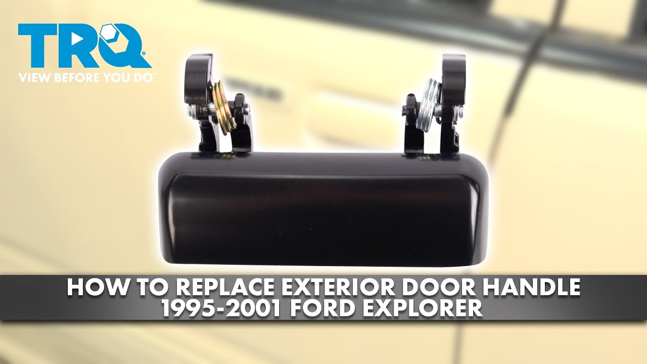 How to Replace Exterior Door Handle 1995-2001 Ford Explorer | 1A Auto