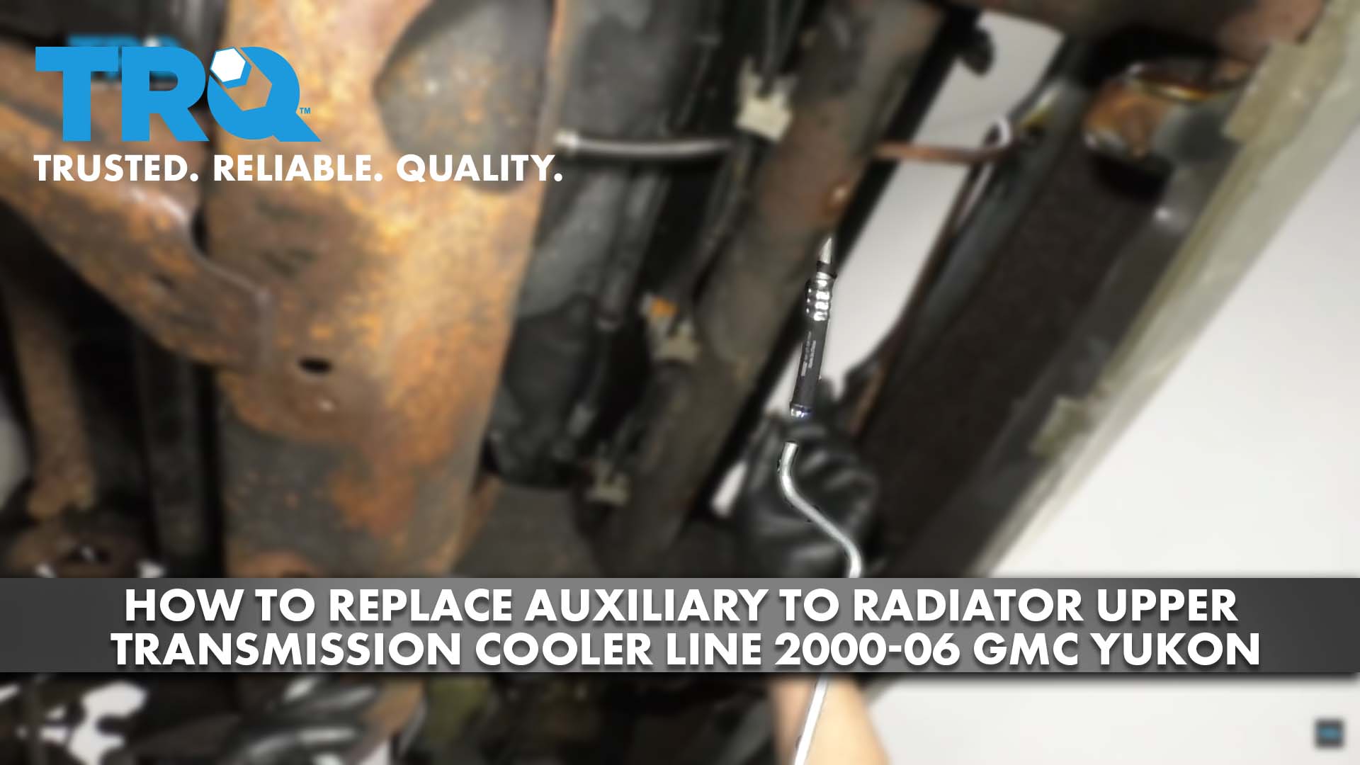 How to Replace Auxiliary To Radiator Upper Transmission Cooler Line