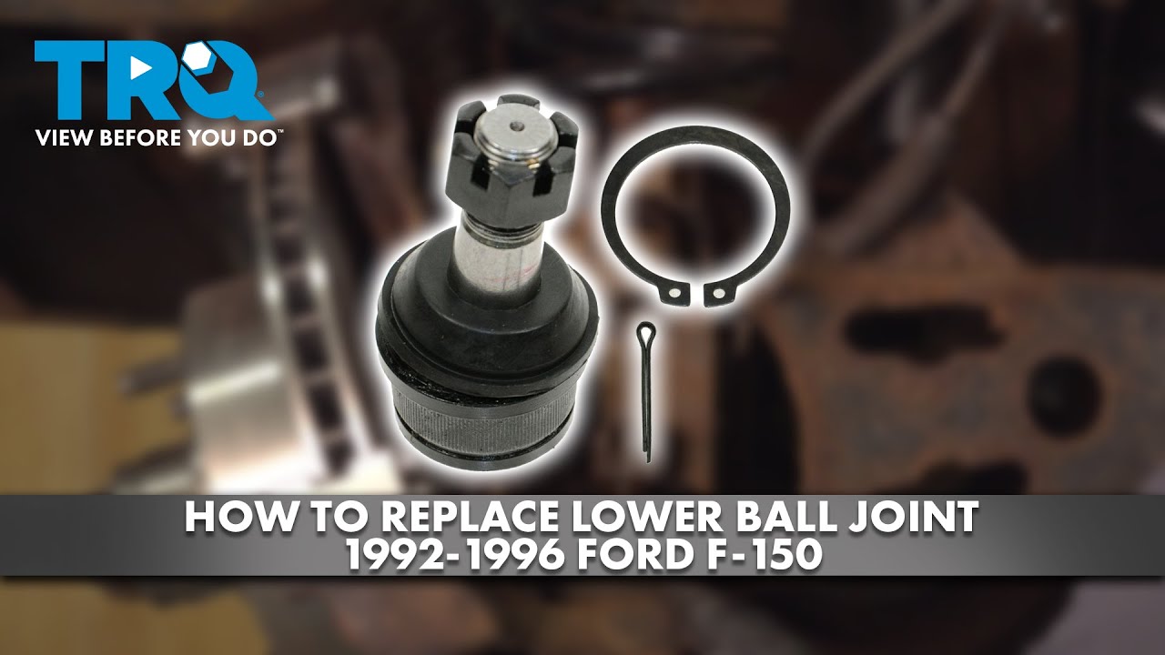 How to Replace Lower Ball Joint 19921996 Ford F150 1A Auto