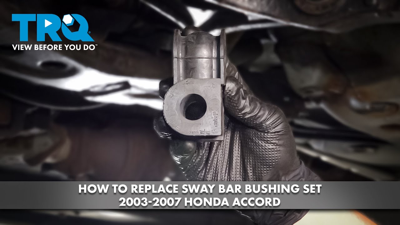 How to Replace Sway Bar Bushing Set 2003-2007 Honda Accord | 1A Auto