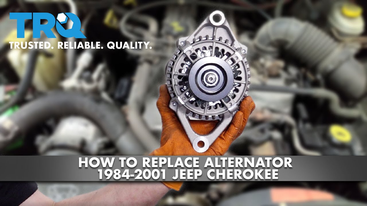 How To Replace Alternator 1984-2001 Jeep Cherokee | 1A Auto