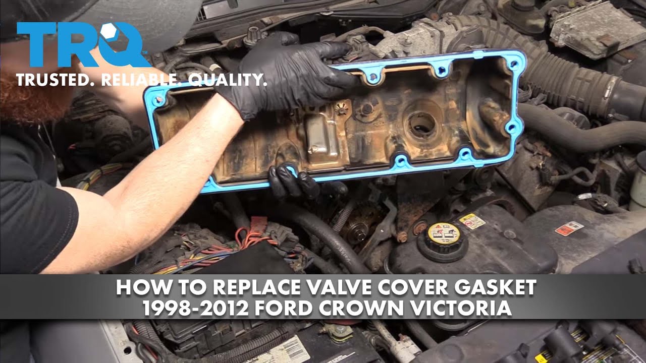How to Replace Valve Cover Gasket 19982012 Ford Crown Victoria 1A Auto