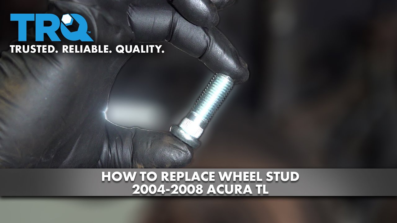 How to Replace Wheel Stud 20042008 Acura TL 1A Auto