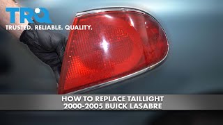 How to Replace Taillight 2000-2005 Buick LeSabre | 1A Auto