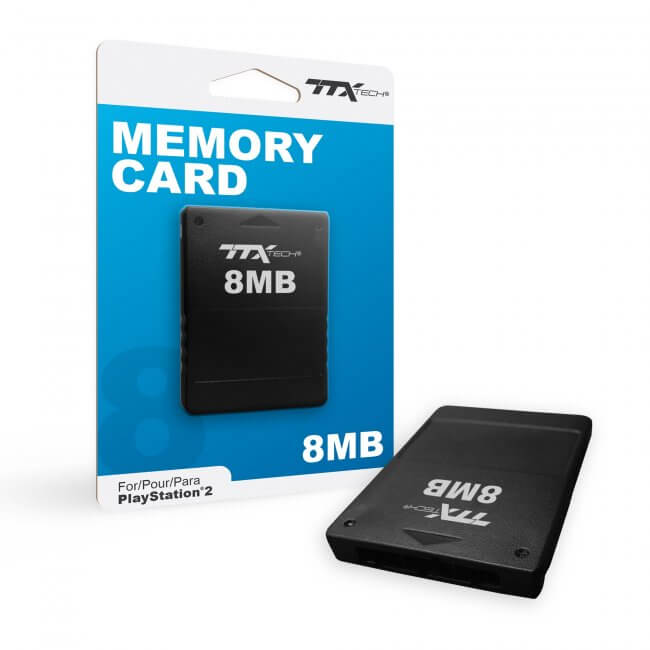 PS2 8MB Memory Card Video Game Heaven