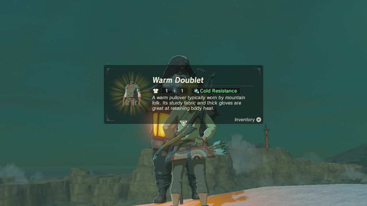 Zelda Breath of the Wild Alternate Way To Get The Warm Doublet VGU