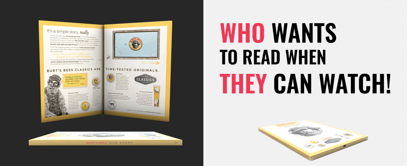 Video In Print | Who wants to read when they can watch