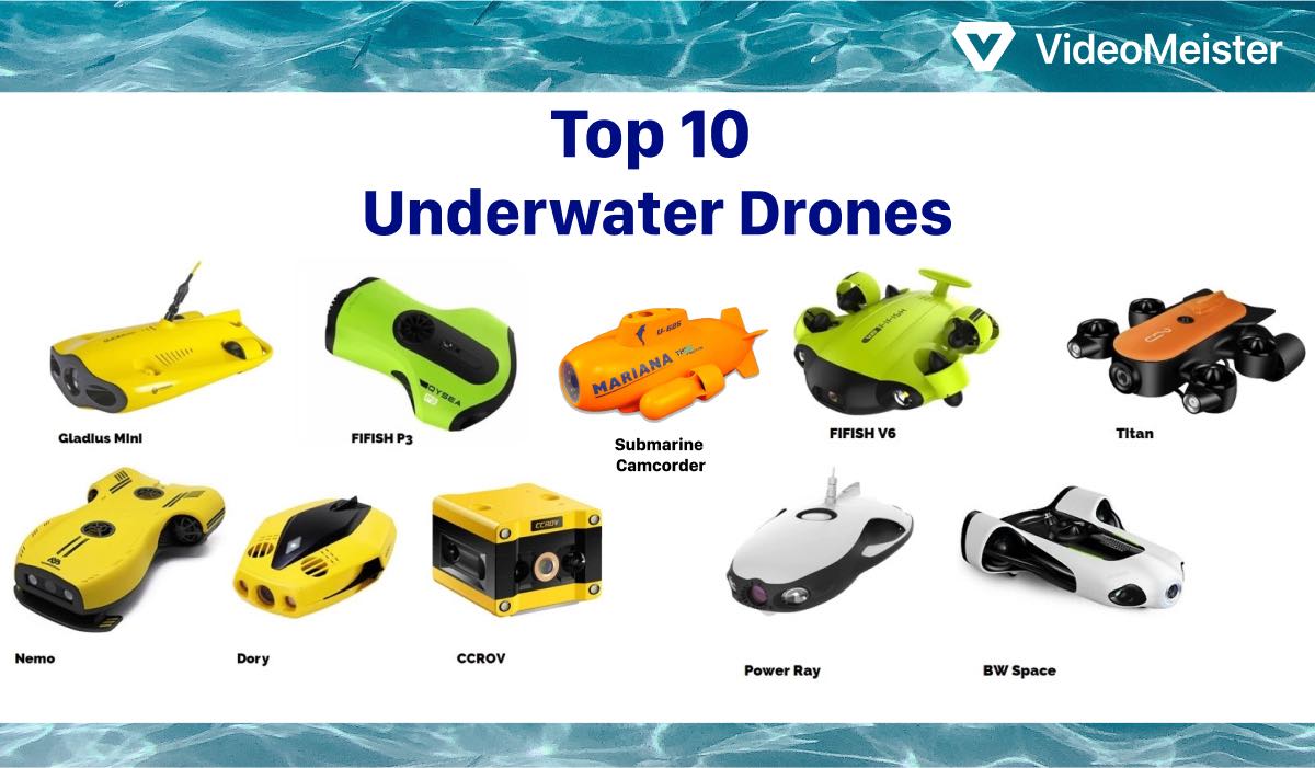 Underwater Drones Ultimate Guide 2024 Top 10 Models