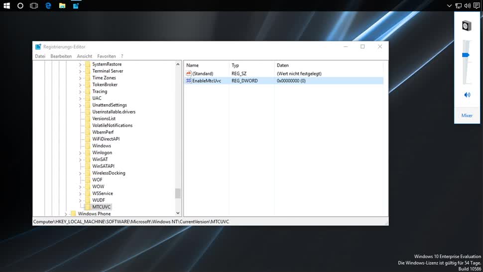 Windows 10 So bekommt man die alte LautstärkeRegelung zurück