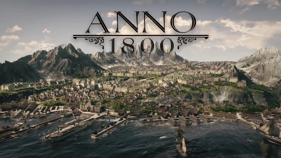Anno 1800 angekündigt Die Reise führt wieder in die Vergangenheit