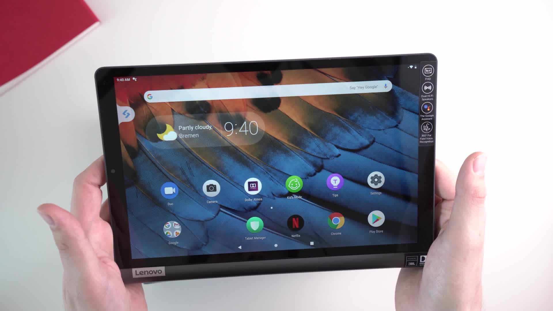 Lenovo Yoga Smart Tab mit Ambient Mode im Unboxing