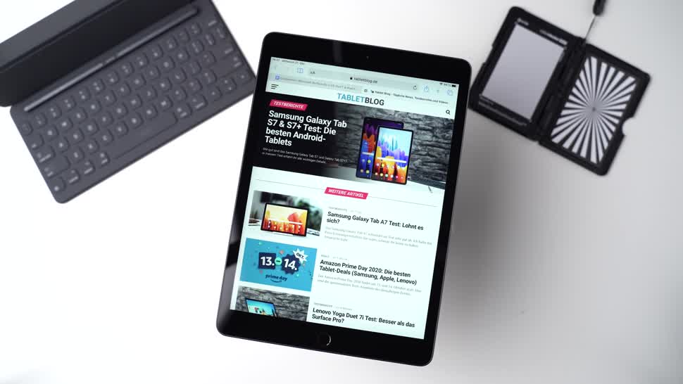 Das Apple iPad 8 lässt im Test die AndroidKonkurrenz hinter sich