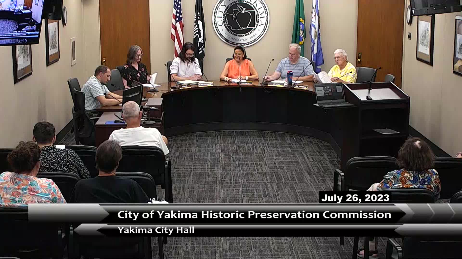 City of Yakima Historic Preservation Commission 072623