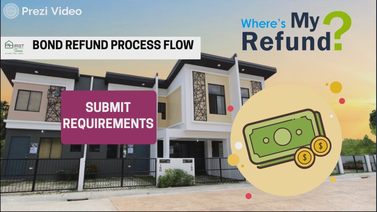 Bond Refund Process Flow by Jeanie on Prezi Video
