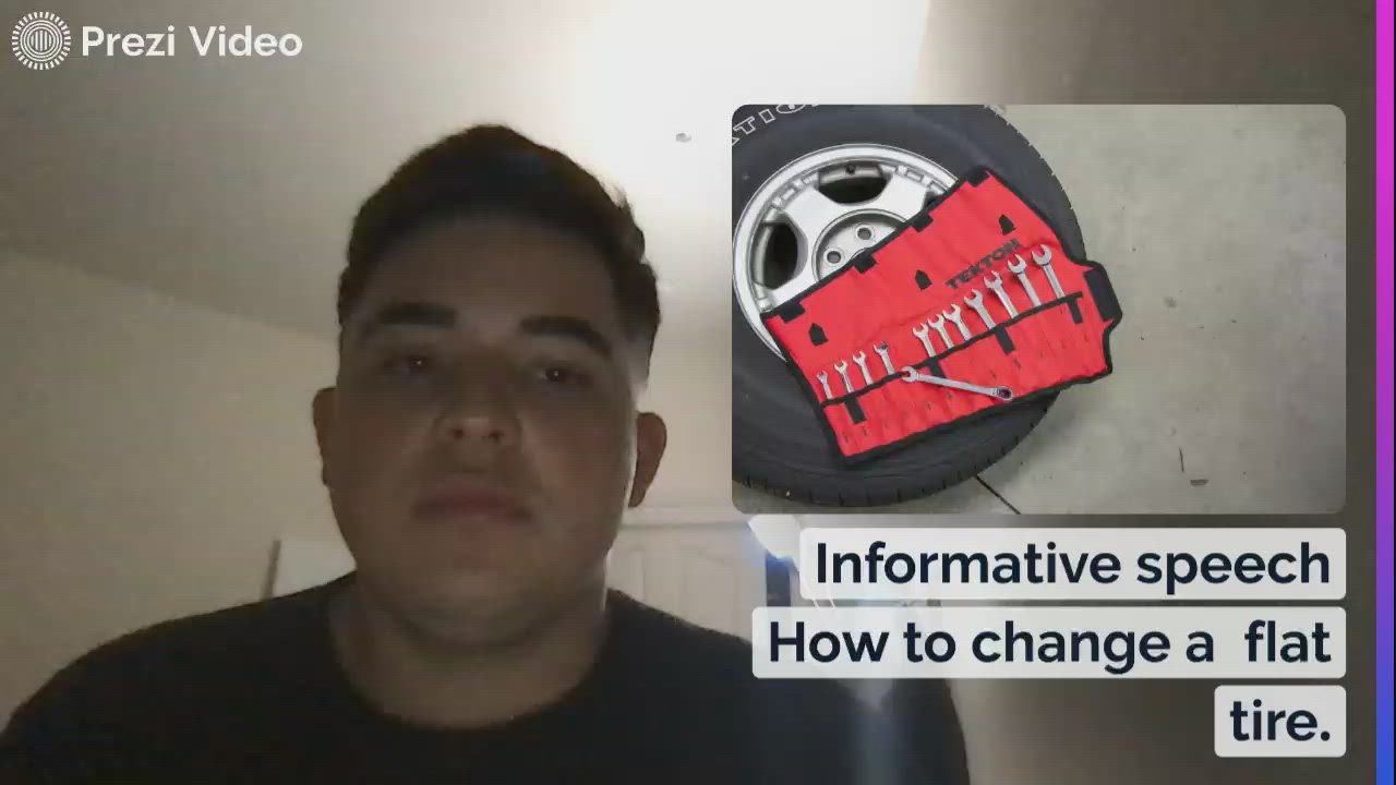 Informative Speech / How to replace a flat tire? by Juan Manuel Charry