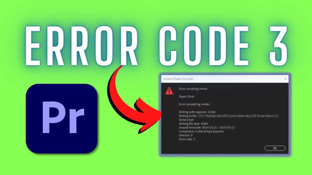 How to Fix Error Code 4 in Premiere Pro (4 Quick Ways)