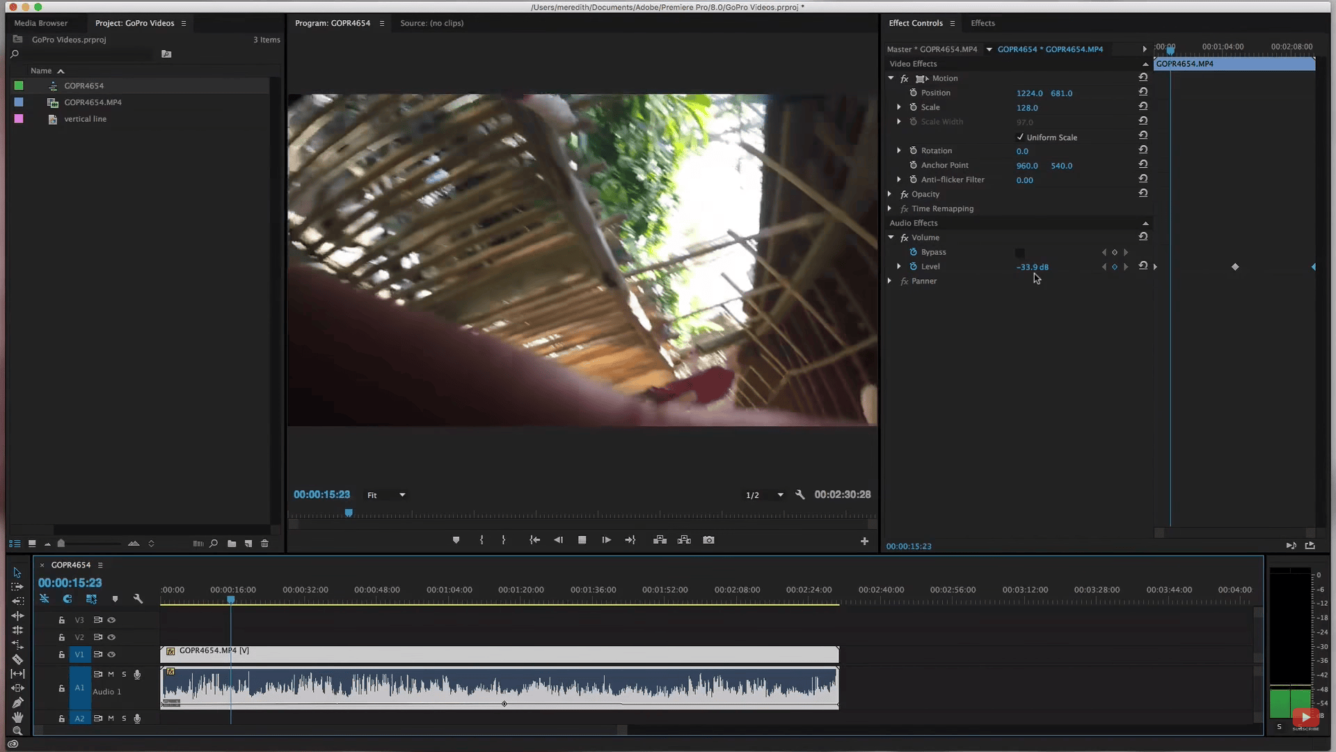 Remove GoPro Fisheye in Adobe Premiere Pro PLUS Basic Effects VidProHero