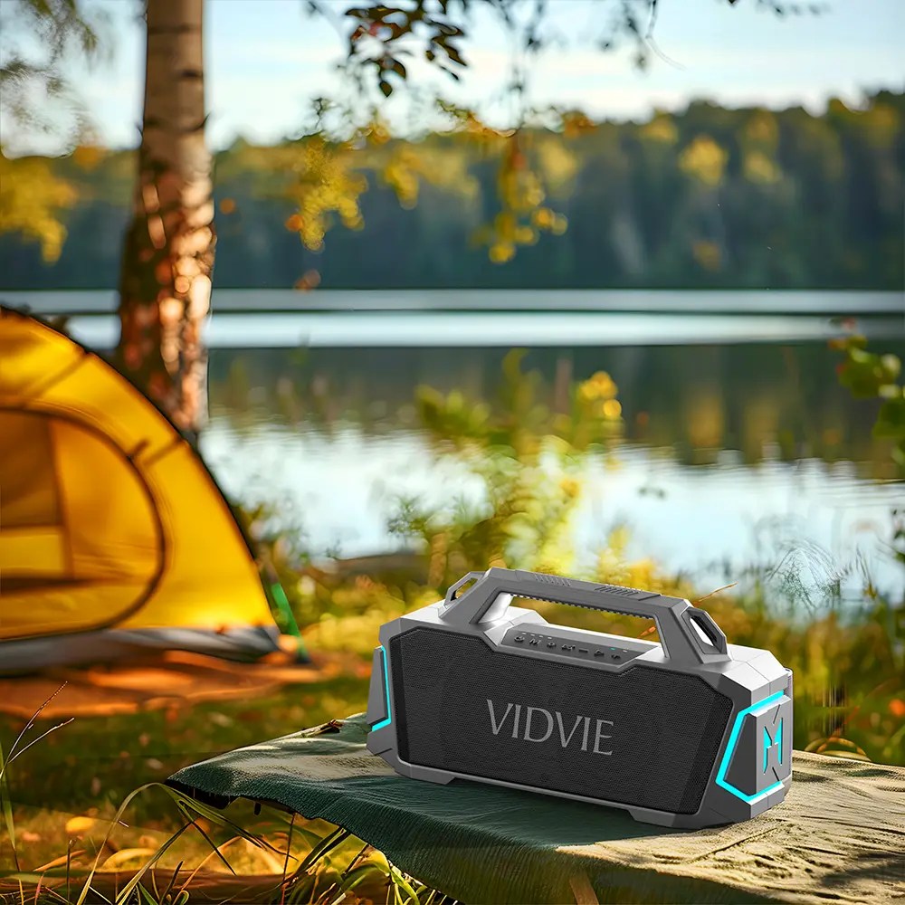 VIDVIE X Portable Heavy Metal Bass TWS 120W Wireless Outdoor Wireles