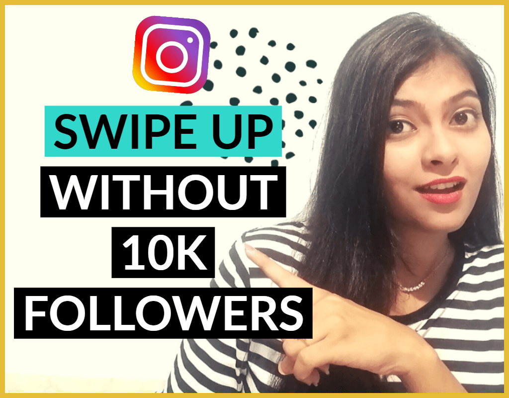 How to add SWIPE UP LINK to Instagram Story WITHOUT 10k