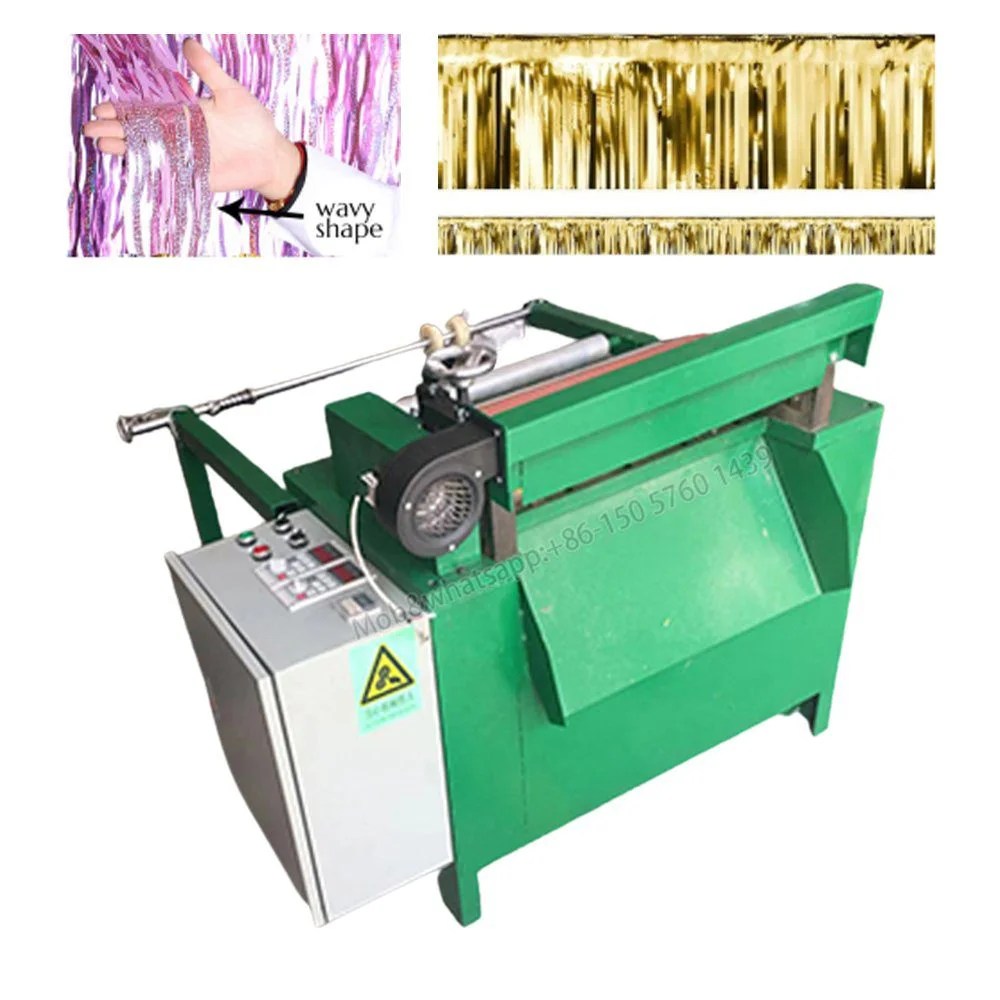 VCMS Small Fringe Tinsel Lametta Machine VIE Machinery
