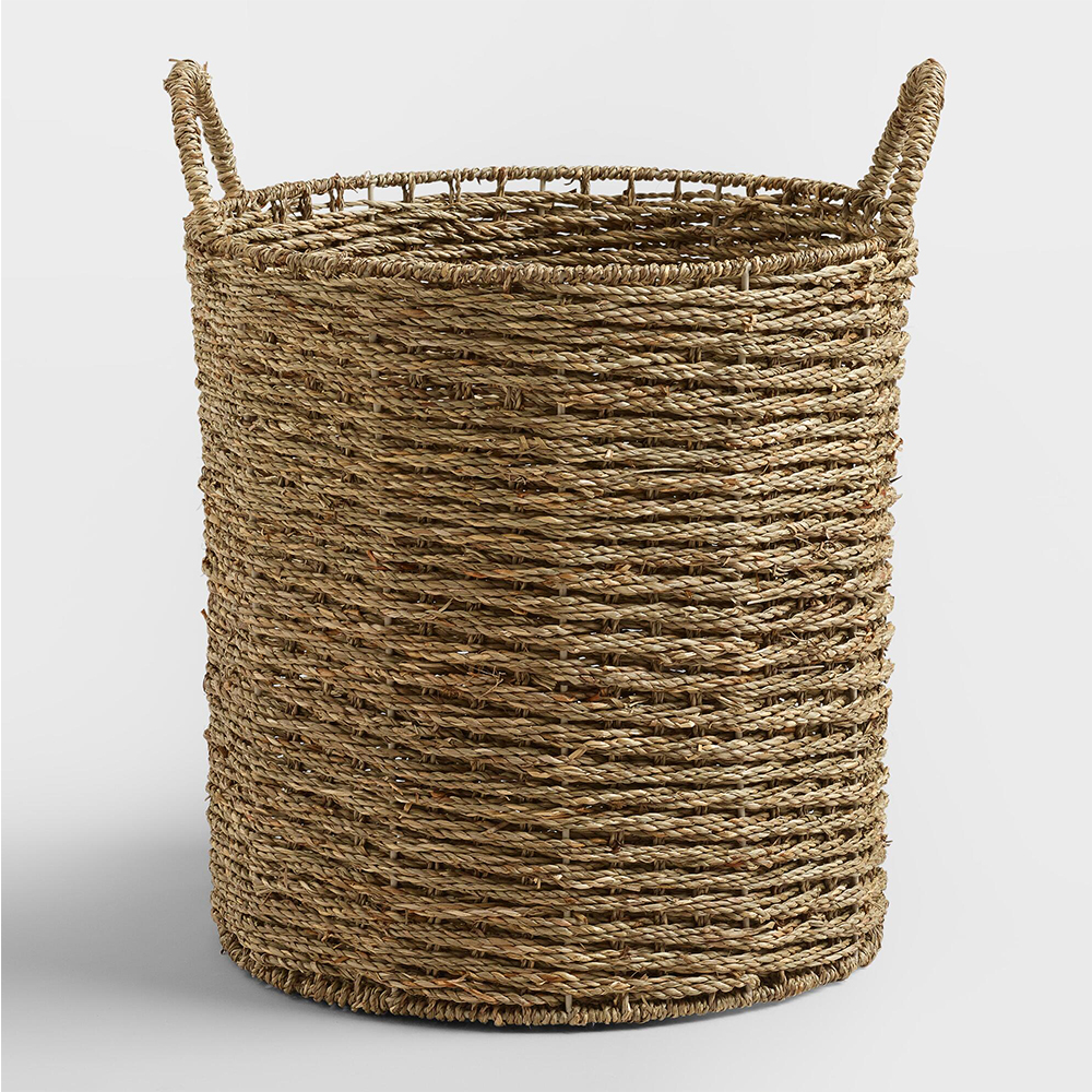 Seagrass Storage Basket sku C00060 Wholesales/ Viettime Craft