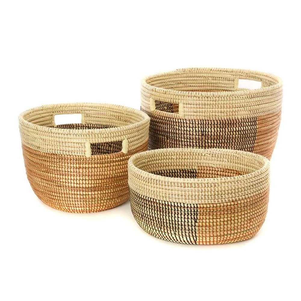 Seagrass Storage Basket sku C00026 Wholesale High Quality