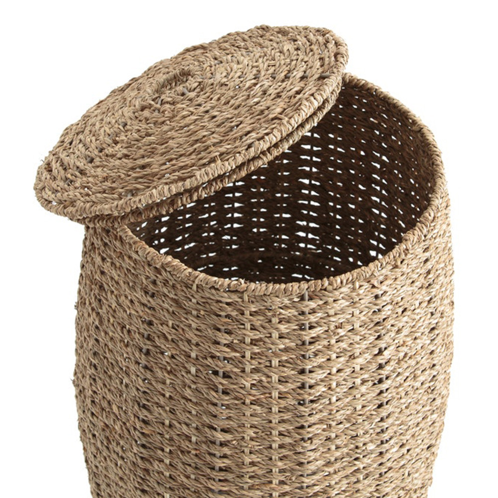Seagrass Storage Basket sku C00213 Wholesale/ Viettime Craft