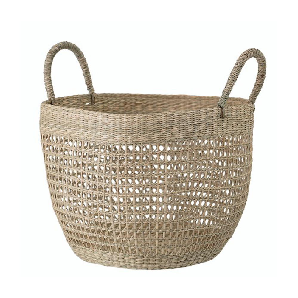 Seagrass Storage Basket sku C00112 Wholesale/ Viettime Craft