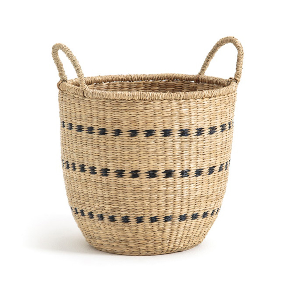 Seagrass Storage Basket sku C00215 Wholesales/ Viettime Craft