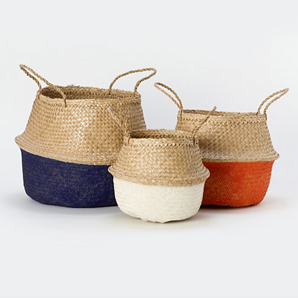 Seagrass Belly Basket sku C00306 Wholesale / Viettime Craft