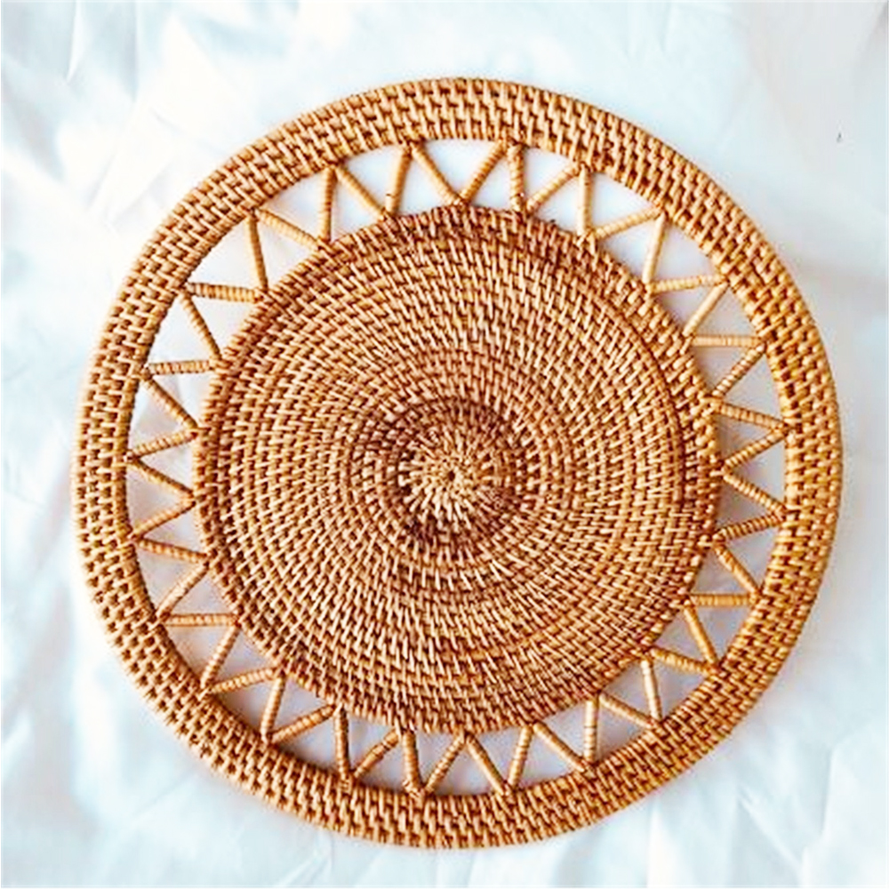 Rattan Placemat sku M00396 Wholesale /Viettime Craft