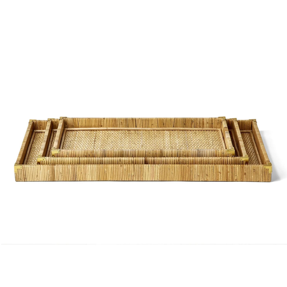 Rattan Tray sku M00481 Wholesale Viettime Craft